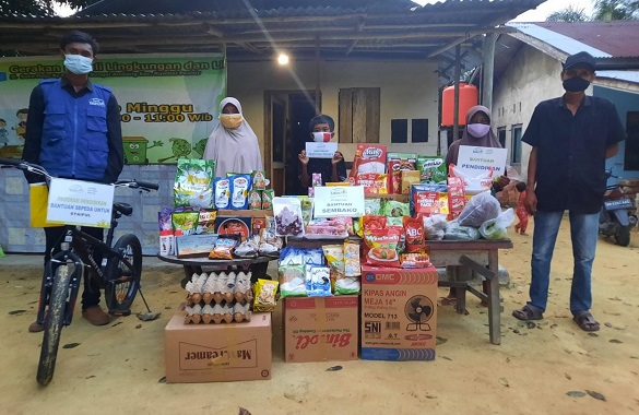 Rumah Yatim Cabang Riau kembali menyalurkan bantuan pendidikan