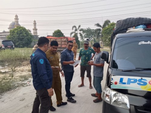 Tiga truk angkutan sampah tidak berizin diamankan di Pekanbaru (foto/ist)