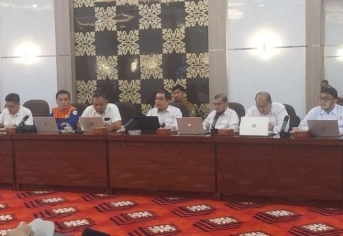 Jajaran PT Bumi Siak Pusako (BSP) bertemu dengan DPRD Siak, Senin (15/6/2026).