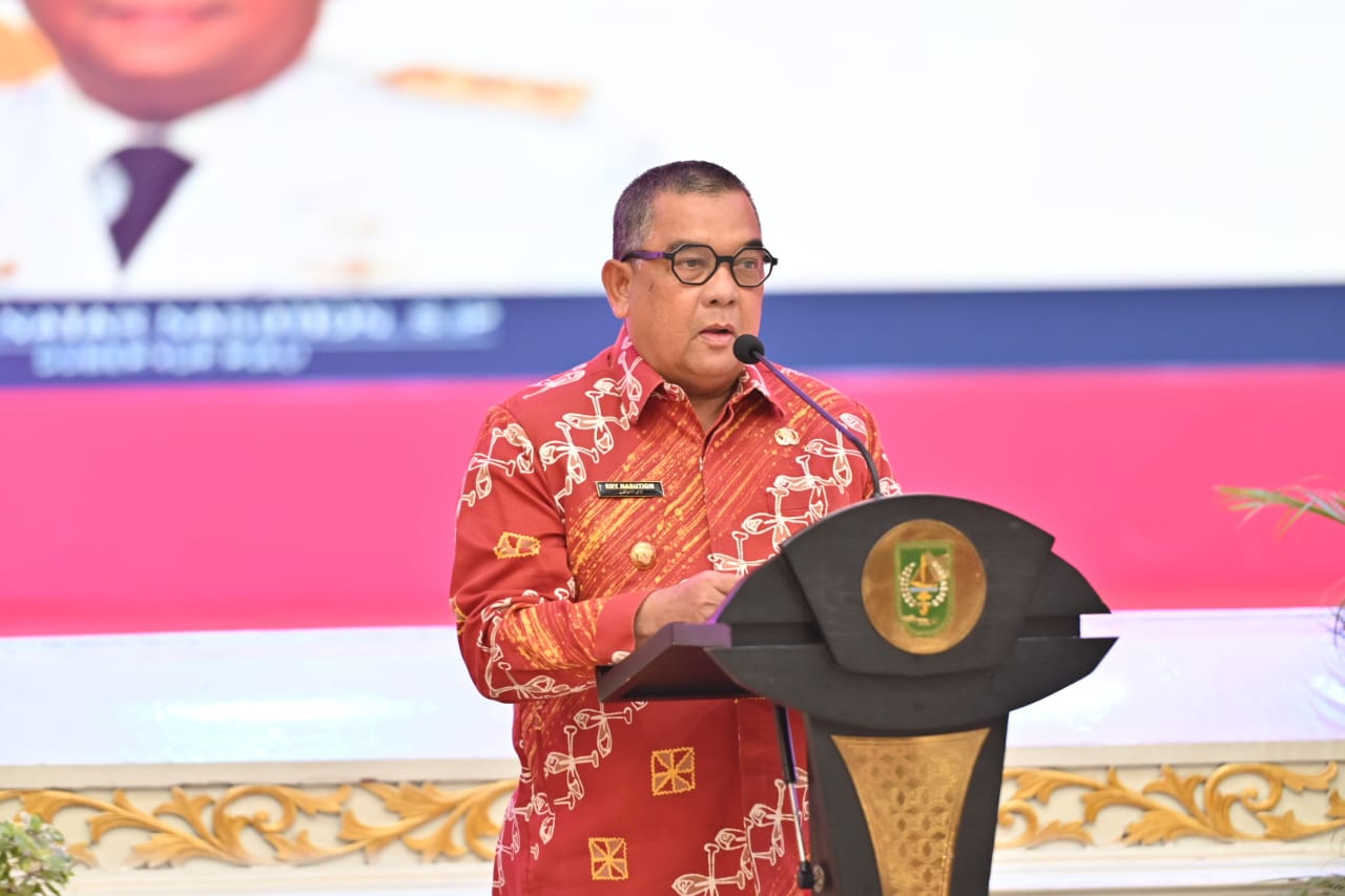 Gubri Edy Natar apresiasi peran PWI Riau (foto/ist)