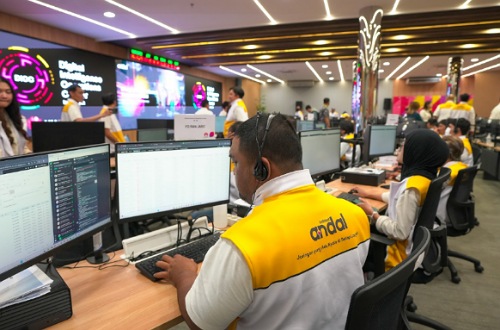 AI DIOC dan 208 ribu BTS jaga koneksi nasional.(foto: istimewa)