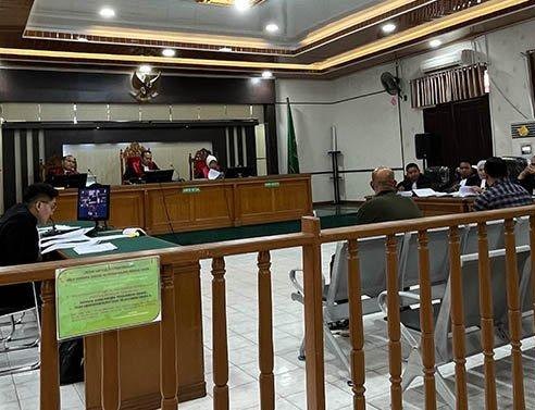 Sidang lanjutan yang digelar di Pengadilan Tipikor Pada Pengadilan Negeri Pekanbaru, Jumat (19/7/2024).
