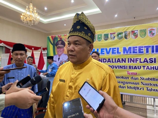 Wakil Gubernur Riau terpilih, SF Hariyanto (Foto: Sri Wahyuni)