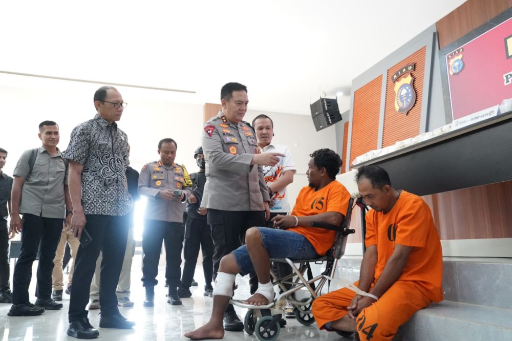 Polda Riau gagalkan peredaran 30 Kg sabu asal Malaysia (foto/ist)