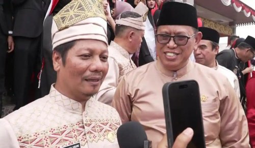 Bupati Muklisin perjuangkan Tol Rengat-Kuansing-Sumbar (foto/tribunpku)