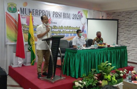 Musyawarah Kerja Provinsi (Mukerprov), pada tanggal 5-6 Desember 2020 di Hotel Furaya Pekanbaru.