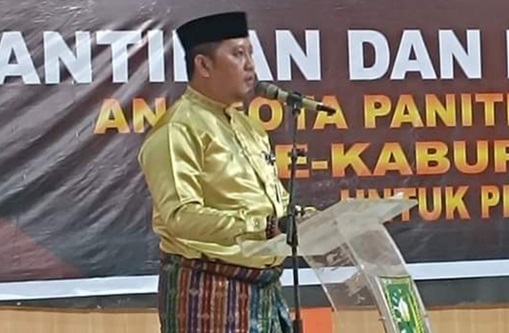 Ketua KPU Indragiri Hulu, Ronaldi Ardian (foto/Dasmun)