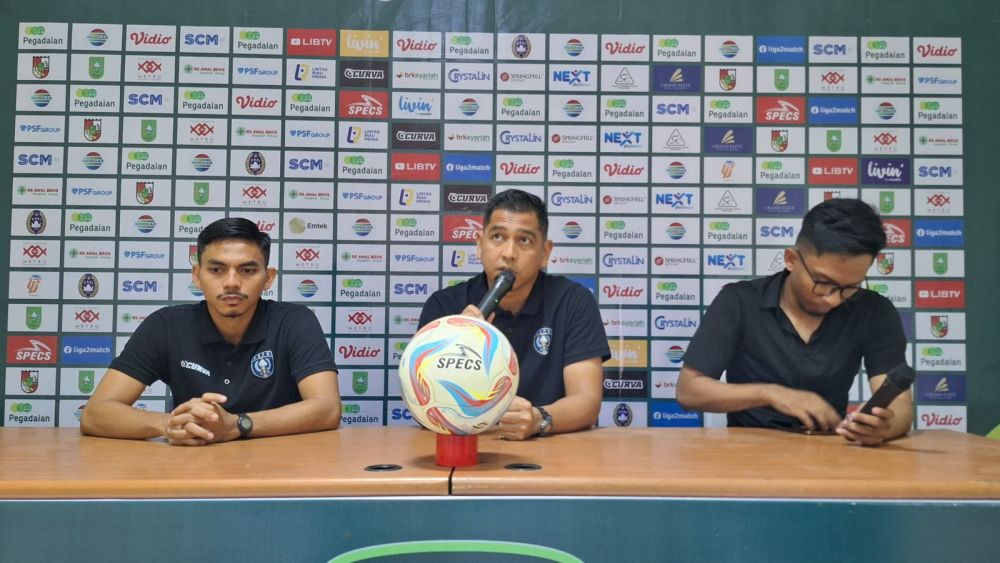 Pelatih PSPS Riau, Jan Saragih.(foto: mcr)