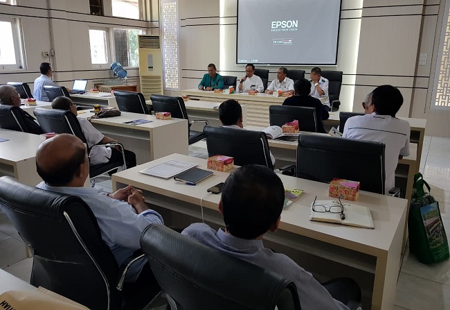 Suasana diskusi akademik UIR dengan Universitas Syiah Kuala Banda Aceh Kamis siang (12/3 2020).