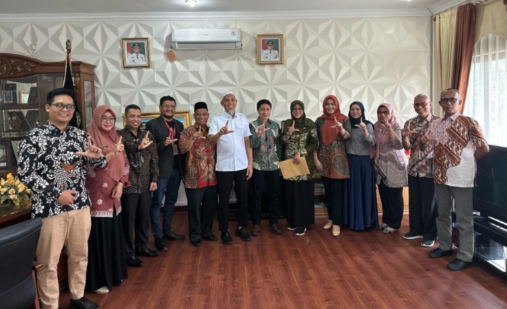 Pemko Dumai dan Tanoto Foundation bahas kerja sama tingkatkan kualitas pengasuhan anak usia dini (foto/bambang)