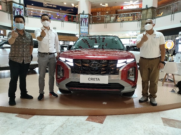 Peluncuran Hyundai Creta di Mal Ska Pekanbaru.