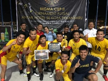 IHGMA Cup II yang digelar di Aero Futsal Simpang Tiga, Pekanbaru (foto/ist)