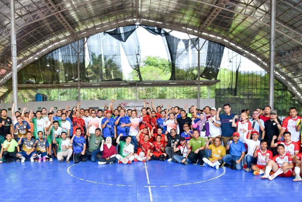 Turnamen futsal internal BRKS berjalan lancar (foto/ist)