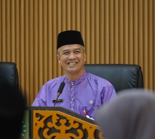 Pelaksana Tugas (Plt) Kepala Dinas LHK Provinsi Riau, M Job Kurniawan.