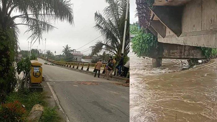 Ilustrasi Jembatan Sungai Rokan terus dikebut perbaikannya (foto/tribun)