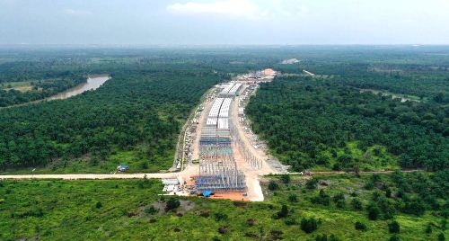 Tol Rengat-Pekanbaru.(foto: mcr)