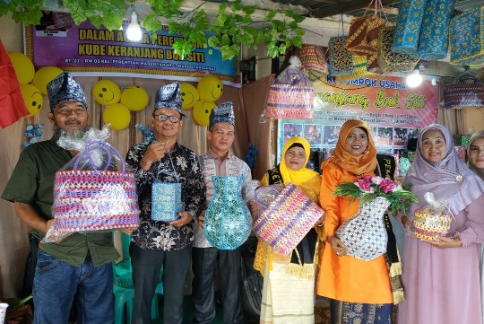 Peresmian Kube Keranjang Buk Siti Pekanbaru (foto/ist)