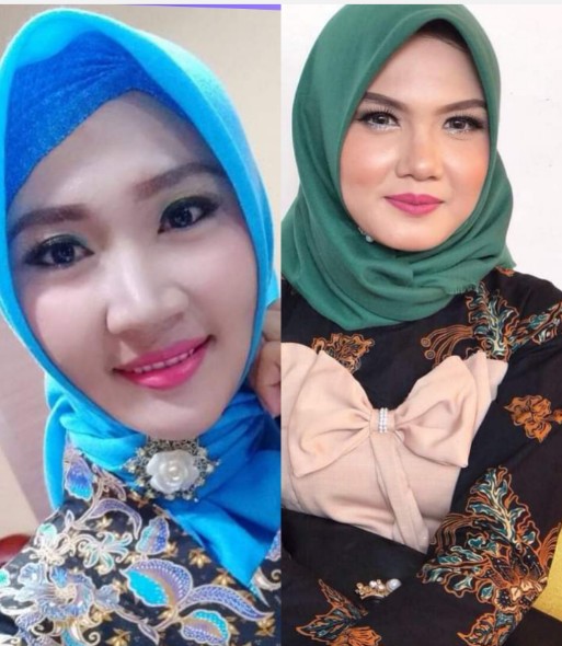 Sosok wanita cantik yang terpilih menjadi kepala desa dalam Pilkades serentak di Kabupaten Kepulauan Meranti