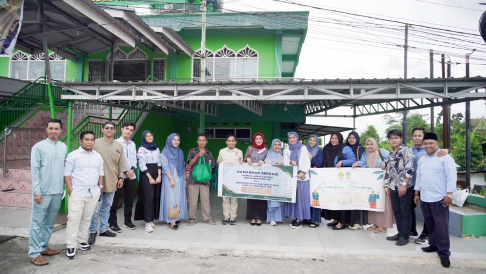 Umri bantu korban banjir Pekanbaru dengan relawan dan bantuan logistik (foto/int)