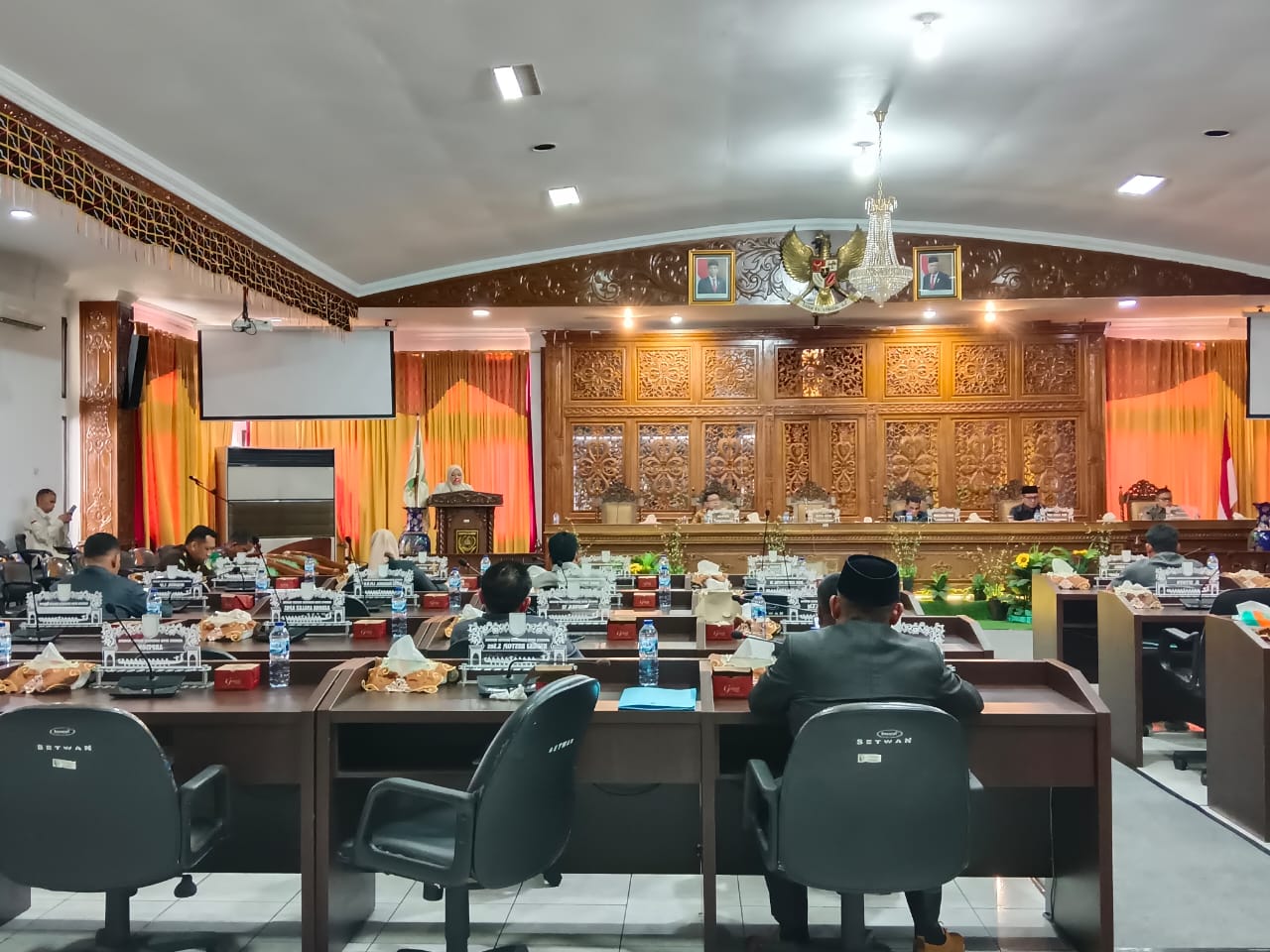 Paripurna DPRD Kuansing bahas RPJPD 2025-2045 (foto/ist)