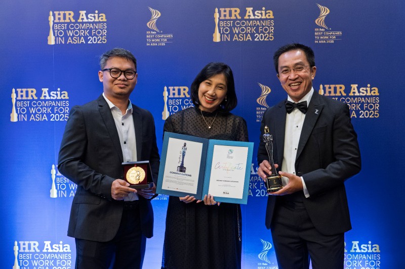 Indosat kembali dinobatkan sebagai Best Companies to Work for untuk keenam kalinya pada Malam Penghargaan HR Asia Awards (foto/ist)