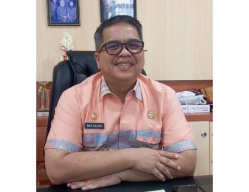 Kepala Dinas Kependudukan dan Catatan Sipil (Disdukcapil) Rohil, Roy Azlan AP, MSi (foto/afrizal)