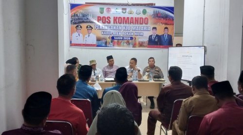 Pemkab Rohil Bentuk Posko hadapi KLB malaria.(foto: afrizal/halloriau.com)