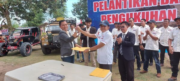 Indonesia Offroad Federation Pengcab Pekanbaru resmi dilantik. 