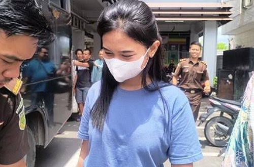 Marisa Putri, terdakwa penabrak IRT hingga tewas di Jalan Nangka Pekanbaru.(foto: int)