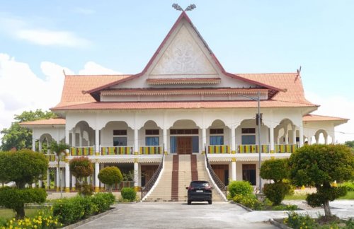 Gedung LAMR Rohil.(foto: afrizal/halloriau.com)
