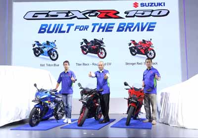 Penyegaran Tampilan Suzuki GSX-R150, Kini Lebih Stylish