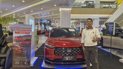 DP Mulai 20 Juta, Honda Tebar Bonus Rp10 Juta untuk Pembelian HR-V e:HEV