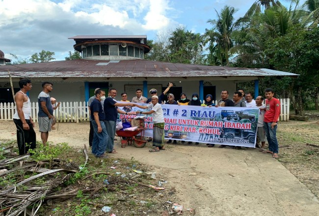 TLCI#2 Riau Peduli Kembali Gelar Baksos di Cipang