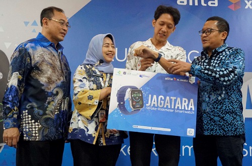 Launching JAGATARA, solusi deteksi dini stroke.(foto: istimewa)