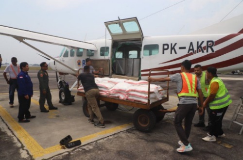Pelaksanaan Operasi Modifikasi Cuaca di Riau.(foto: mcr)