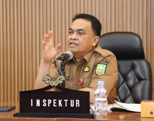 Inspektur Provinsi Riau, Sigit Juli Hendriawan (foto/yuni)