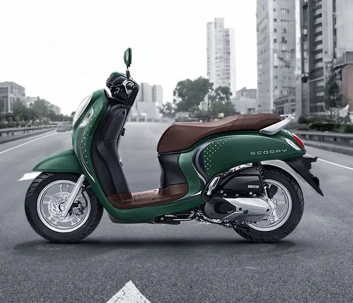 ilustrasi All New Honda Scoopy.