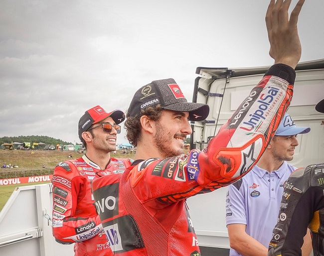 Francesco Bagnaia kala mentas di MotoGP. (Foto: MotoGP)