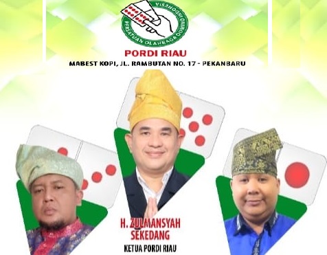 HIPMI Riau bersama PORDI Riau akan menggelar Open Tourmament Domino pada 28-29 November 2021 mendatang di Mabest Kopi Jalan Rambutan, Pekanbaru. 