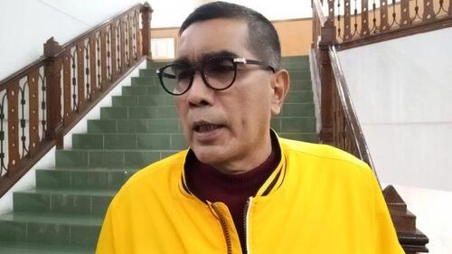 Sekretaris DPD Golkar Riau Parisman Ihwan. (Foto: Tribun Pekanbaru)