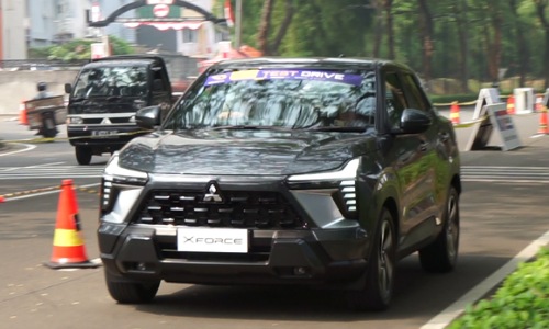 Jeroan Masih Mirip Xpander, Begini Hasil Test Drive XForce di GIIAS 2023