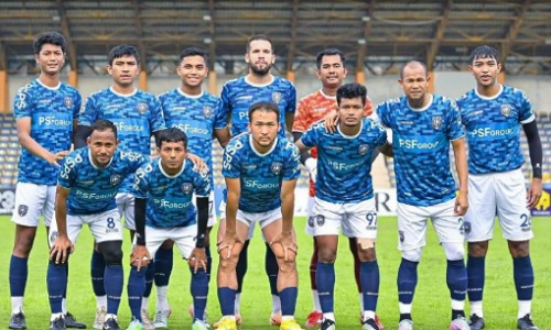 Skuad PSPS Riau di Pegadaian Liga 2 2023/2024.(foto: mcr)