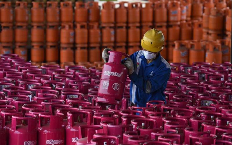 LPG nonsubsidi di Indonesia. (Ist)