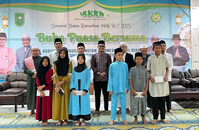 APHI Riau dan Masjid Raya An-Nur gelar buka puasa bersama (foto/ist)