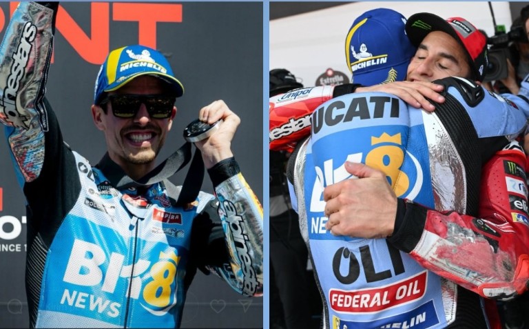 Kemenangan MotoGP Spanyol menjadi momen emosional bagi Alex Marquez (foto/SC MotoGP)