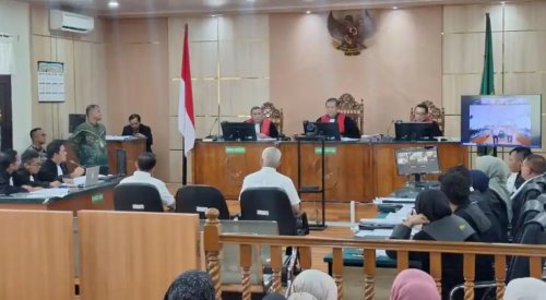 Eks Kadis PUPR dan tenaga ahli gubernur buka fakta di persidangan kasus Abdul Wahid (foto/tribunpku)