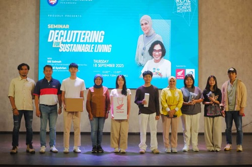 CDN dan AHM Sukses Gelar Seminar Decluttering, Ajak 350 Siswa Darma Yudha Terapkan Sustainable Living