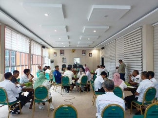 Pemkab Inhu rapat bahas penyelenggaraan Porprov Riau khusus cabor panjat tebing (foto/and)