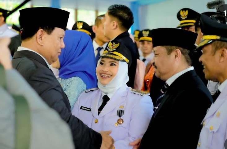 Kader PDIP Bupati Bengkalis, Kasmarni hadiri retret di Akmil Magelang bersama Presiden Prabowo (foto/IG Kasmarni)