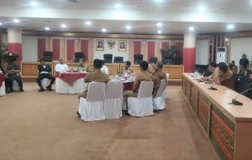Silaturahmi Pemprov-DPRD Riau, SF Hariyanto menekankan pentingnya duduk bersama (foto/tribunpku)